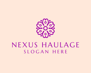 Flower Petal Garden logo design