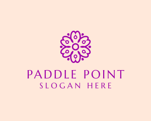 Flower Petal Garden logo design