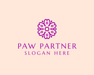 Flower Petal Garden logo design