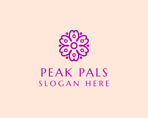 Flower Petal Garden logo design