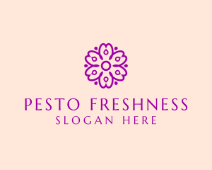 Flower Petal Garden logo design