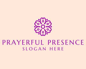 Flower Petal Garden logo design