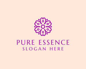 Flower Petal Garden logo design