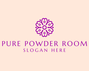 Flower Petal Garden logo design