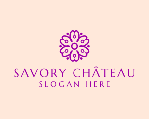 Flower Petal Garden logo design