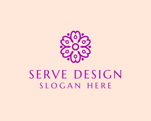 Flower Petal Garden logo design