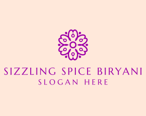 Flower Petal Garden logo design