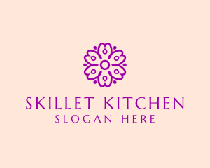 Flower Petal Garden logo design