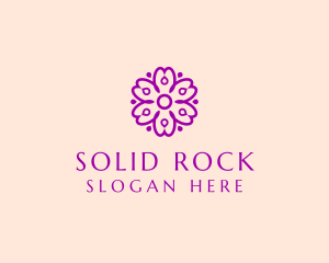 Flower Petal Garden logo design