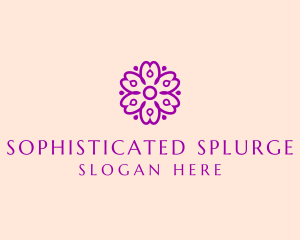 Flower Petal Garden logo design