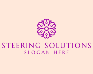 Flower Petal Garden logo design