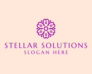 Flower Petal Garden logo design