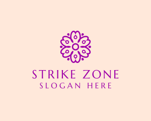 Flower Petal Garden logo design