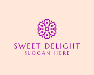 Flower Petal Garden logo design