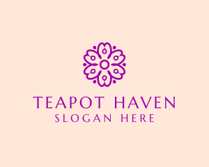 Flower Petal Garden logo design