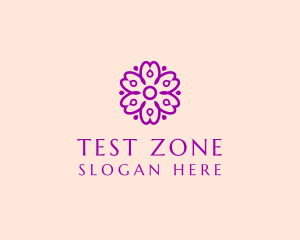 Flower Petal Garden logo design