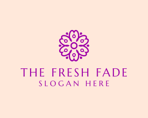 Flower Petal Garden logo design