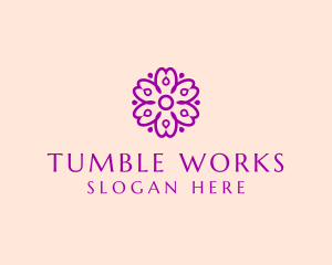 Flower Petal Garden logo design