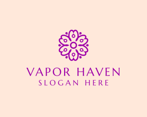 Flower Petal Garden logo design