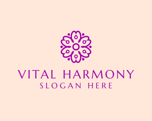 Flower Petal Garden logo design