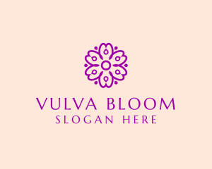 Flower Petal Garden logo design