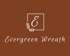 Laurel Wreath Boutique logo design