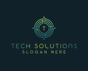 Tech Programming Software logo design