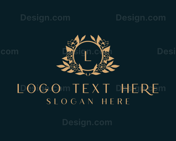 Elegant Flower Boutique Logo