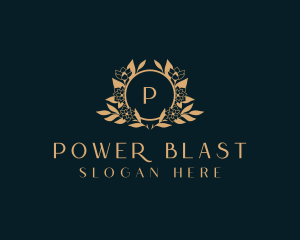 Elegant Flower Boutique Logo