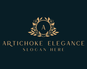 Elegant Flower Boutique logo design