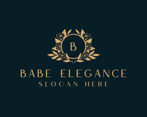 Elegant Flower Boutique logo design