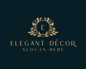 Elegant Flower Boutique logo design