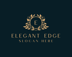 Elegant Flower Boutique logo design