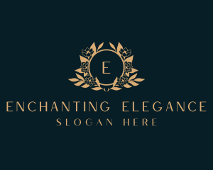 Elegant Flower Boutique logo design