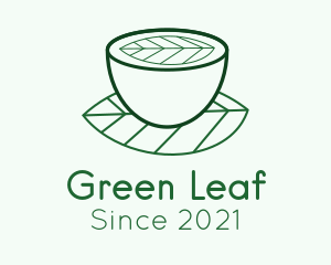 Herbal Tea Cup logo design