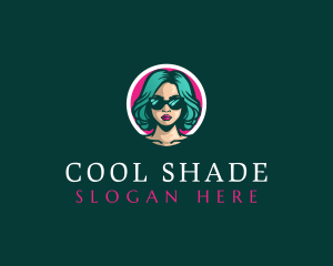 Beauty Woman Shades logo design