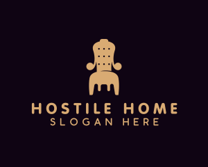 Armchair Home Decor Furniture logo design