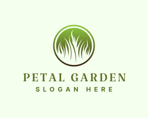 Landscape Garden Grass logo design