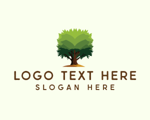 Nature Garden Tree logo