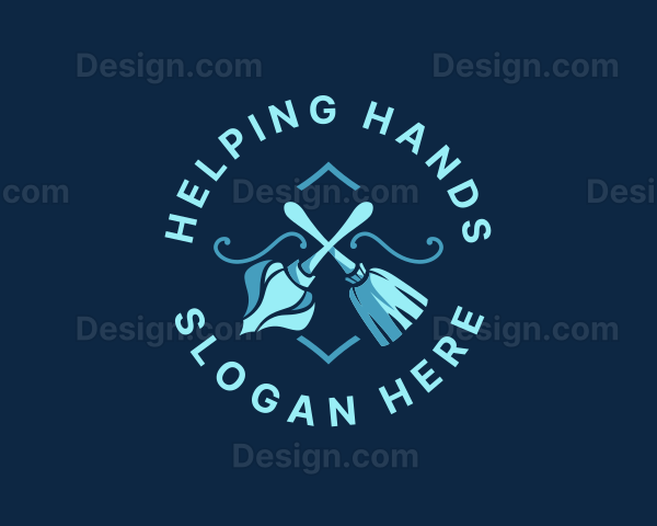 Cleaning Housekeeping Sanitation Logo