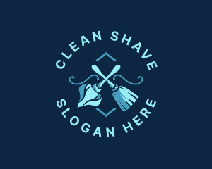 Cleaning Housekeeping Sanitation logo design