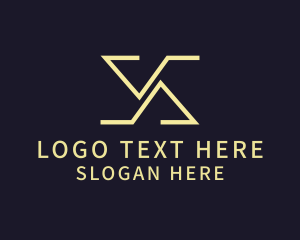 Generic Business Letter X logo