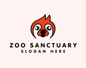 Sloth Head Zoo logo design