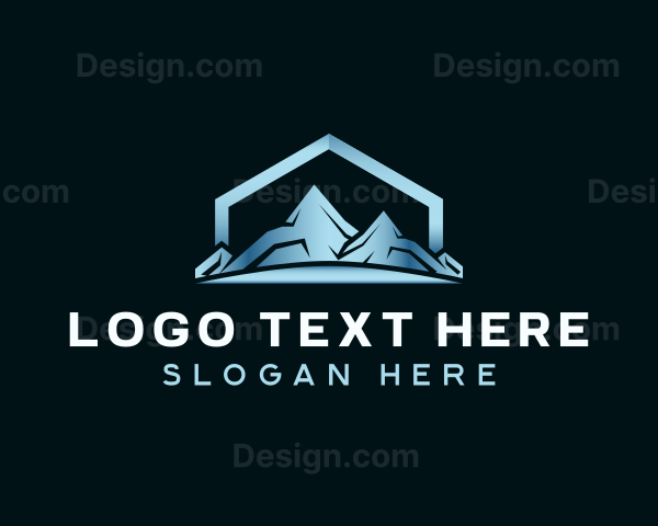 Mountain Outdoor Adventure Logo