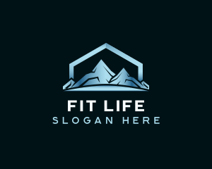 Mountain Outdoor Adventure Logo