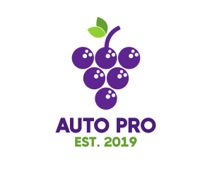 Purple Bowling Grapes logo