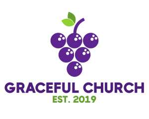 Purple Bowling Grapes logo
