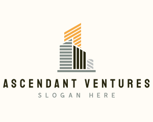 High Rise Establishment Building logo design