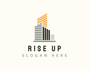 High Rise Establishment Building logo design