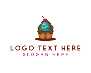 Sweet Cherry Cupcake logo